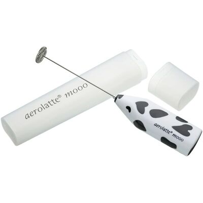 Aerolatte Mooo - Design vache - Fouet à lait - Publicité Aerolatte Mooo - Design vache - Fouet à lait - Publicité