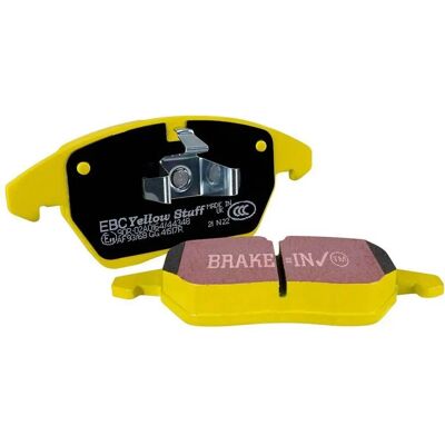 EBC Yellow Brake Pads - Leistungssteigerung EBC Yellow Brake Pads - Leistungssteigerung