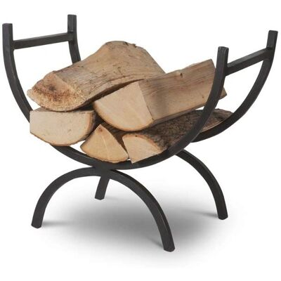 Garden Trading Small Wrought Iron Log Holder - Log Holder Garden Trading Small Wrought Iron Log Holder - Log Holder