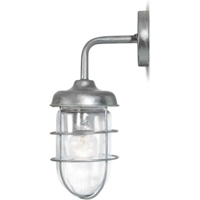 Garden Trading St Ives Harbour Wall Light - Galvanised Garden Trading St Ives Harbour Wall Light - Galvanised