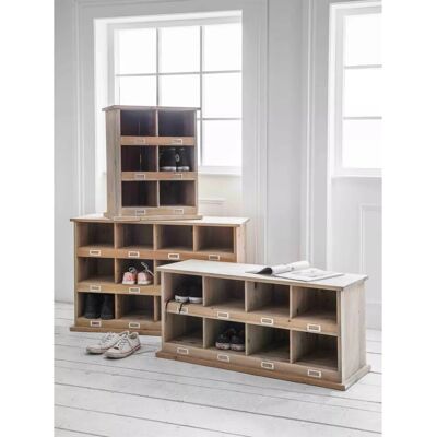 Garden Trading Chedworth Wood 12 Shoe Locker Rack - Shoe Storage Furniture Garden Trading Chedworth Wood 12 Shoe Locker Rack - Shoe Storage Furniture