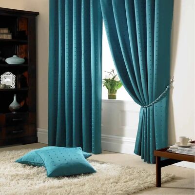 Livinluxury Madi Fully Lined Pencil Pleat Curtains - Curtain Livinluxury Madi Fully Lined Pencil Pleat Curtains - Curtain