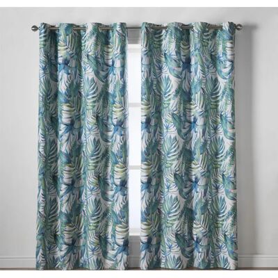 Livinluxury Alay Room Darkening Eyelet Curtains - Pair Livinluxury Alay Room Darkening Eyelet Curtains - Pair