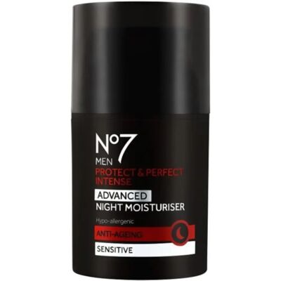No7 Men Protect & Perfect Intense Night Moisturiser - Moisturiser No7 Men Protect & Perfect Intense Night Moisturiser - Moisturiser