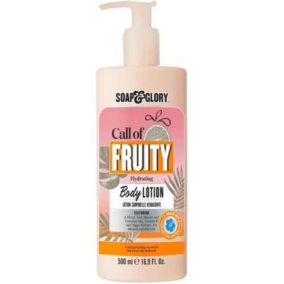 Soap & Glory Call of Fruity Hydrating Body Lotion (500ml) Soap & Glory Call of Fruity Hydrating Body Lotion (500ml)