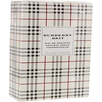 Parfum pour Femmes Burberry Brit Eau de Parfum 100ml - Publicité Parfum pour Femmes Burberry Brit Eau de Parfum 100ml - Publicité