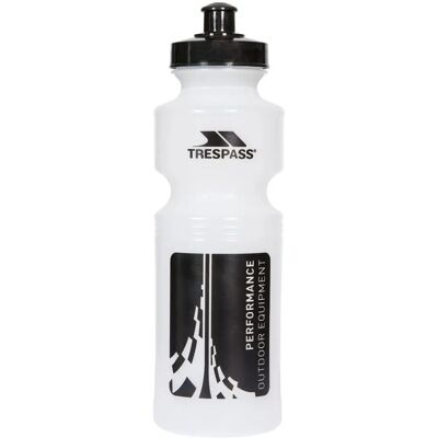 Trespass Hvid Podium Sports Vandflaske - 750ml Trespass Hvid Podium Sports Vandflaske - 750ml
