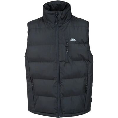 Trespass Férfi Bélelt Mellény - Fekete - XXL Trespass Férfi Bélelt Mellény - Fekete - XXL