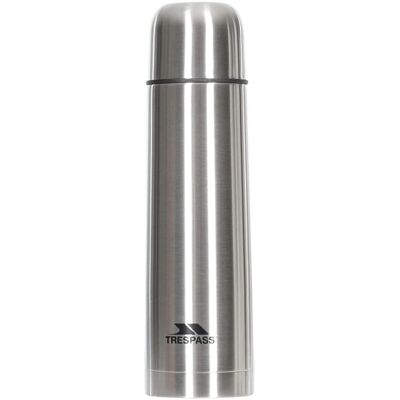 Trespass Sticlă de Călătorie din Oțel Inoxidabil 750 ml - Argint Trespass Sticlă de Călătorie din Oțel Inoxidabil 750 ml - Argint