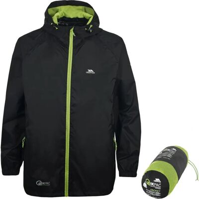 Veste de Pluie Packaway Trespass Qikpac - noire Veste de Pluie Packaway Trespass Qikpac - noire