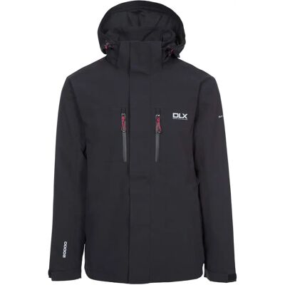 Trespass Oswalt DLX Waterproof Jacket - Black Trespass Oswalt DLX Waterproof Jacket - Black