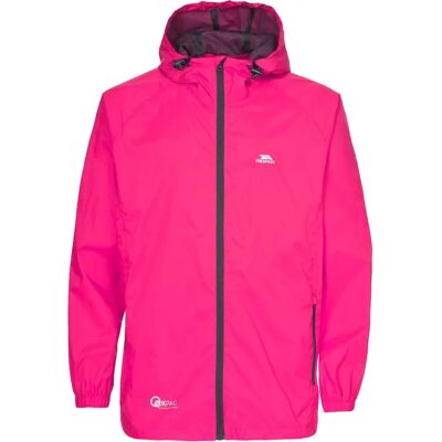 Trespass Pink Waterproof Packaway Jacket - XXS - Unisex Shell Trespass Pink Waterproof Packaway Jacket - XXS - Unisex Shell