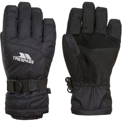 Guantes de esquí para niños Trespass - Forrados de Sherpa Negros Guantes de esquí para niños Trespass - Forrados de Sherpa Negros