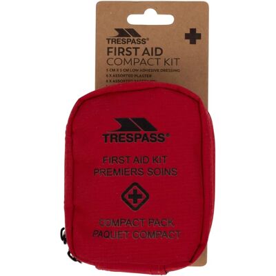 Trespass Rotes Reise-Minifertigpackung - Erste-Hilfe-Set Trespass Rotes Reise-Minifertigpackung - Erste-Hilfe-Set