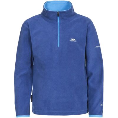 Trespass Garçons Etto Pull en Fleece à Demi-Fermeture - Bleu - 9-10 Ans - Publicité Trespass Garçons Etto Pull en Fleece à Demi-Fermeture - Bleu - 9-10 Ans - Publicité