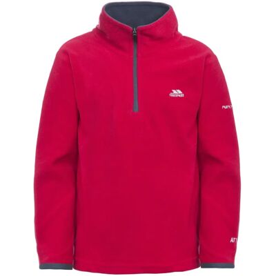 Trespass Enfants Etto Fleece à Demi-zip - Rouge - 9-10 Ans Trespass Enfants Etto Fleece à Demi-zip - Rouge - 9-10 Ans