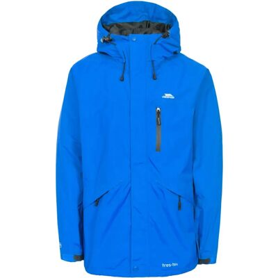 Trespass Mens Corvo Waterproof Windproof Outdoor Jacket - Blue XL Trespass Mens Corvo Waterproof Windproof Outdoor Jacket - Blue XL