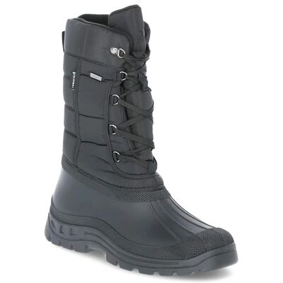 Botas de Neve Impermeáveis Pretas Trespass Straiton II - Botas de Neve Botas de Neve Impermeáveis Pretas Trespass Straiton II - Botas de Neve