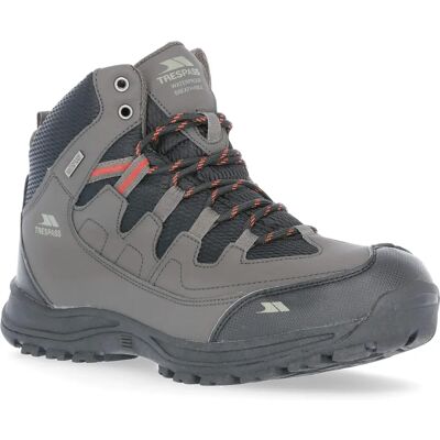 Trespass Finley Stivali Mid Cut PU Mesh Caffè Marrone Trespass Finley Stivali Mid Cut PU Mesh Caffè Marrone