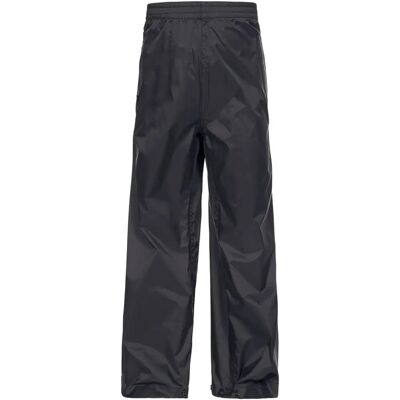 Pantalons imperméables pour enfants Trespass Qikpac - Noir - 9-10 Ans Pantalons imperméables pour enfants Trespass Qikpac - Noir - 9-10 Ans