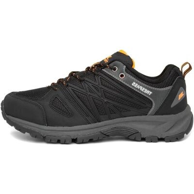 Trespass Fisk Low Rise Gepolsterte Wanderschuhe - Schwarz - 8 UK Trespass Fisk Low Rise Gepolsterte Wanderschuhe - Schwarz - 8 UK