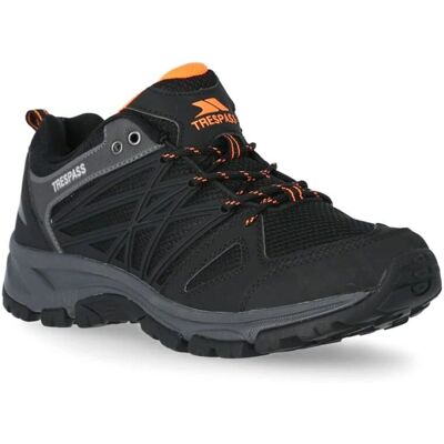 Trespass Fisk Cushioned Outdoor Schuhe - Schwarz - Herren Trespass Fisk Cushioned Outdoor Schuhe - Schwarz - Herren