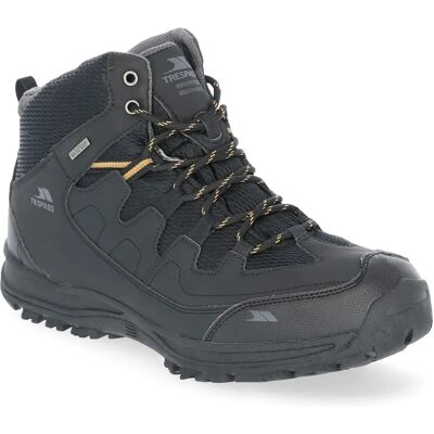 Trespass Finley Waterproof Mens Walking Boots - Black - Size 12 Trespass Finley Waterproof Mens Walking Boots - Black - Size 12