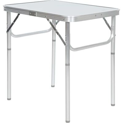 Table de camping et jardin pliable Trespass Trestles 60 x 45 - Argent - Publicité Table de camping et jardin pliable Trespass Trestles 60 x 45 - Argent - Publicité