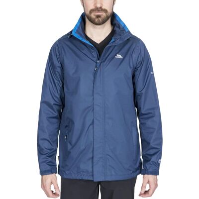 Trespass Fraser II Waterproof Jacket - Navy - Size: Regular/36 Trespass Fraser II Waterproof Jacket - Navy - Size: Regular/36