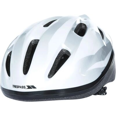 Casco bici bambini Cranky di Trespass - Sicurezza, Regolabile, Bianco Casco bici bambini Cranky di Trespass - Sicurezza, Regolabile, Bianco