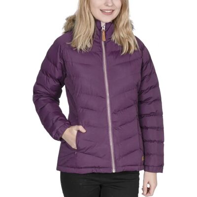 Chaqueta acolchada con capucha de pelo Nadina de Trespass - Chaqueta Chaqueta acolchada con capucha de pelo Nadina de Trespass - Chaqueta