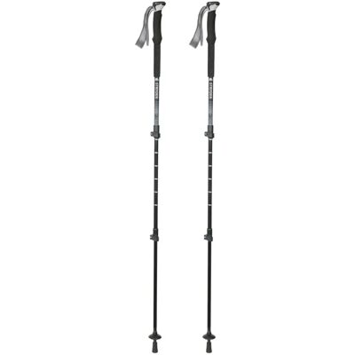 Trespass Stryder Lightweight Walking Trekking Poles - Black - Size: ONE size Trespass Stryder Lightweight Walking Trekking Poles - Black - Size: ONE size