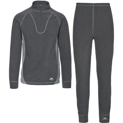 Conjunto térmico para adultos Trespass Thriller - Azul marino XS Conjunto térmico para adultos Trespass Thriller - Azul marino XS