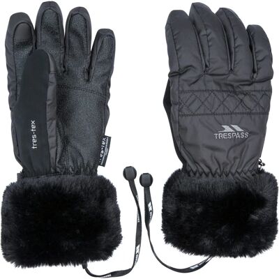 Guantes de Esquí Negros Yanki de Trespass - Guantes de esquí Guantes de Esquí Negros Yanki de Trespass - Guantes de esquí