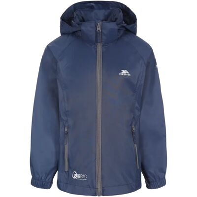 Geacă pentru copii impermeabilă Trespass Navy - Unisex, Vârsta 11-12 ani Geacă pentru copii impermeabilă Trespass Navy - Unisex, Vârsta 11-12 ani