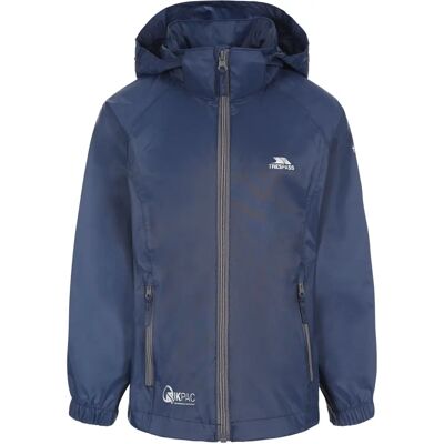 Trespass Boy's Qikpac X Packaway Waterproof Jacket - Navy - Size 9-10 years Trespass Boy's Qikpac X Packaway Waterproof Jacket - Navy - Size 9-10 years