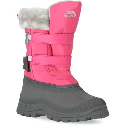 Trespass Mädchen Pink Schneestiefel - Wasserdicht, Isoliert Trespass Mädchen Pink Schneestiefel - Wasserdicht, Isoliert