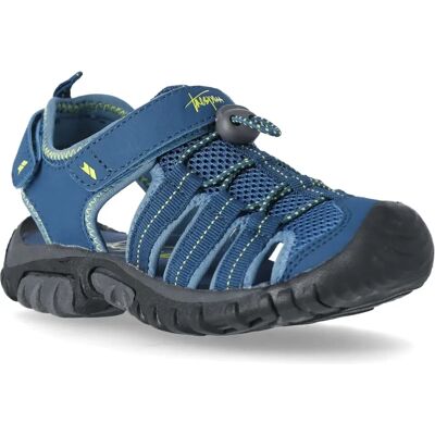 Trespass Kids Nantucket Navy/Kiwi justerbare lukkede tå-sandaler - Børn Trespass Kids Nantucket Navy/Kiwi justerbare lukkede tå-sandaler - Børn