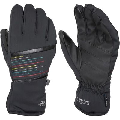 Guantes de Esquí Ligero Acolchado Trespass Kay - Negro - S Guantes de Esquí Ligero Acolchado Trespass Kay - Negro - S