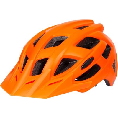 Trespass Neon Red X Bike Helmet - Cycling Visible - Adult Trespass Neon Red X Bike Helmet - Cycling Visible - Adult