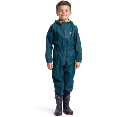 Tuta da pioggia impermeabile per bambini Trespass - 6-12M - Turchese Tuta da pioggia impermeabile per bambini Trespass - 6-12M - Turchese