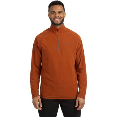 Trespass Keynote Burnt Orange Fleece Sweatshirt - Sweater Trespass Keynote Burnt Orange Fleece Sweatshirt - Sweater