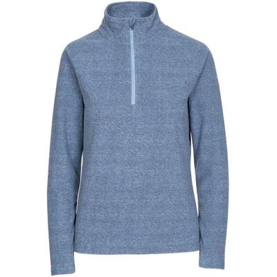 Trespass Kvinder Meadows 1/2 Zip Fleece - Teal Mist - Outdoor Warm Trespass Kvinder Meadows 1/2 Zip Fleece - Teal Mist - Outdoor Warm
