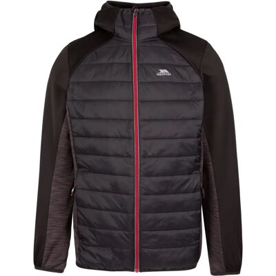Trespass Darwood Polstret Jakke - Herre Sort XL Trespass Darwood Polstret Jakke - Herre Sort XL