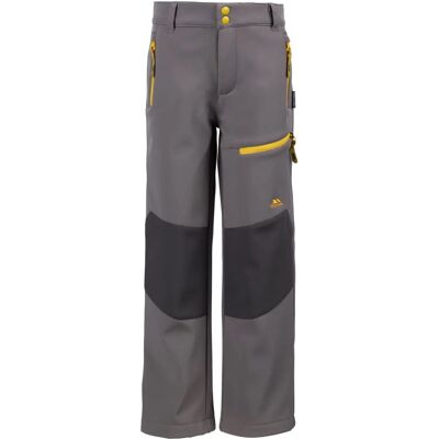 Pantalons Softshell Imperméables pour Enfants Trespass - Softshell, Imperméable, Taille Ajustable - Publicité Pantalons Softshell Imperméables pour Enfants Trespass - Softshell, Imperméable, Taille Ajustable - Publicité