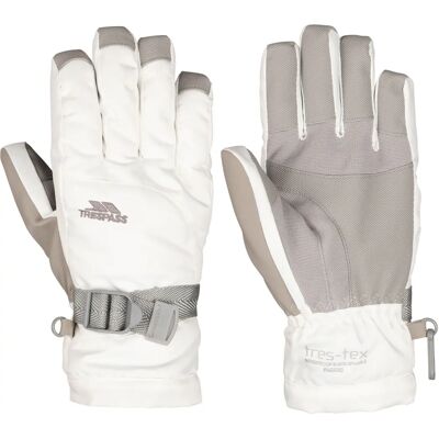 Trespass - Kids Ski Gloves - Blanco - Sherpa Lined - Gloves Trespass - Kids Ski Gloves - Blanco - Sherpa Lined - Gloves