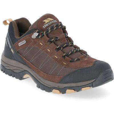 Scarpe da trekking impermeabili marrone scuro Trespass Scarp B Scarpe da trekking impermeabili marrone scuro Trespass Scarp B