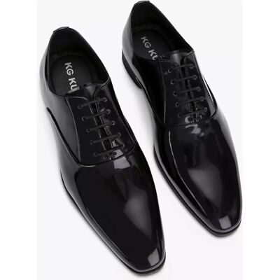 Kurt Geiger Cade Black Shoes - Formal Patent Derby - Men's Size 7 Kurt Geiger Cade Black Shoes - Formal Patent Derby - Men's Size 7