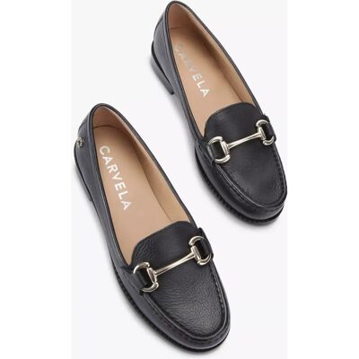 Carvela Snap Leather Loafers - Black - UK 6 Carvela Snap Leather Loafers - Black - UK 6