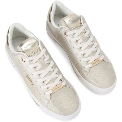 Carvela Diamond Gold Schlangenleder Trainer - Turnschuhe Carvela Diamond Gold Schlangenleder Trainer - Turnschuhe